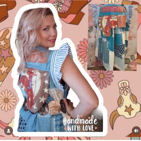 , Boho, free people, Anthropologie, Johnny was , upcycles & more - Picture 12 of 17